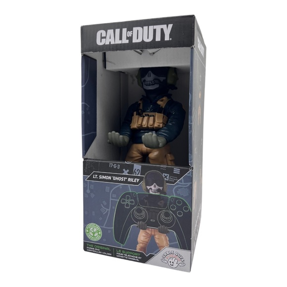 Cable Guys Call Of Duty LT. Simon "Ghost" Riley Figure Phone/Controller Holder - Picture 2 of 5
